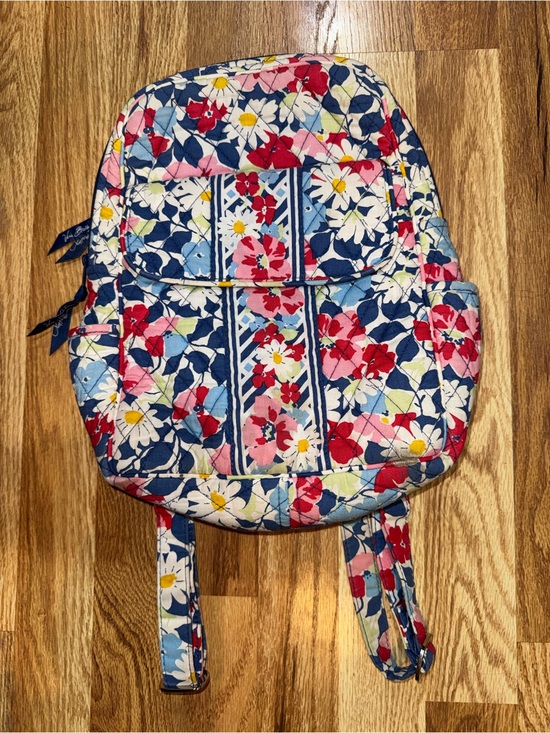 Vera Bradley Handbags - Vera Bradley Mini Backpack Summer Cottage Floral Quilted Bookbag
